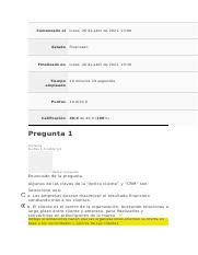 Crm Evaluacion Final Intento 2 Docx Comenzado El Estado Finalizado En