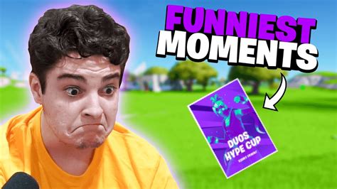 Fortnite Duo Hype Cup Funniest Moments Youtube