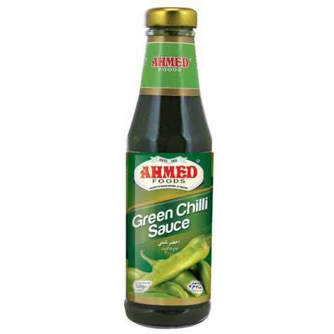 Ahmed Green Chilli Sauce 300g