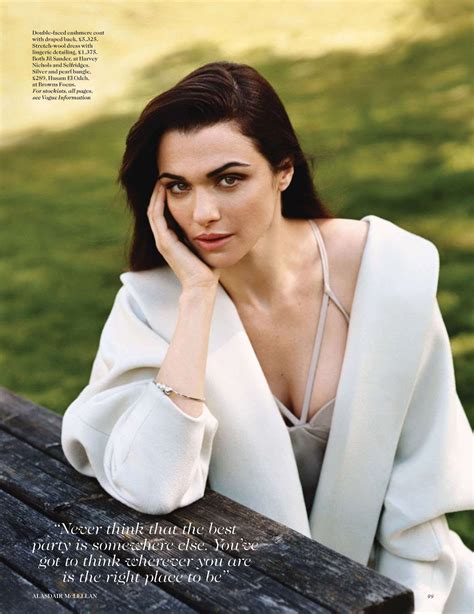 Rachel Weisz Hot Photo Stills for Vogue (UK) July 2012 ~ world actress ...