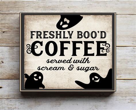 Halloween Decor, Funny Decor, Halloween Sign, Block Sign, Freshly Bood ...