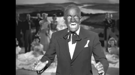 Al Jolson In Blackface Sings Swanee In Rhapsody In Blue Youtube