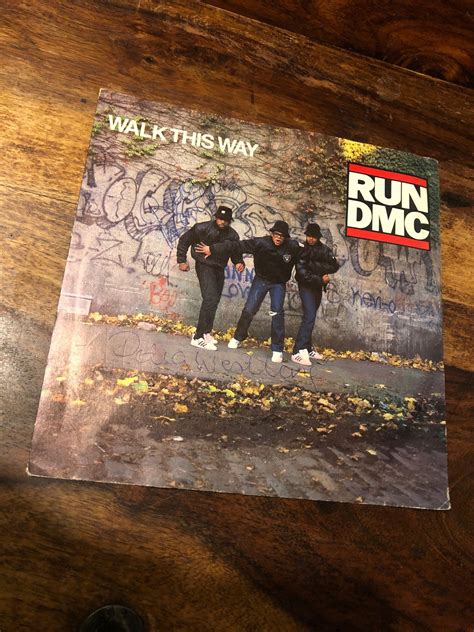 RUN DMC Walk This Way Vinyl Hiphop Singel 7 443755390 ᐈ Köp på