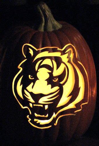 Cincinnati Bengals Pumpkin Carving | Pumpkin carving, Halloween pumpkin ...