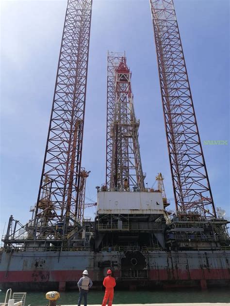 Cantilever Jack Up Drilling Rig Salvex