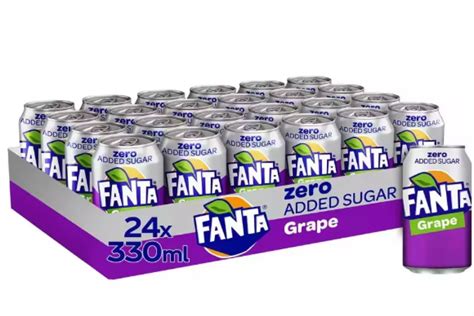 Fanta Soft Drink Exotic 330ml Refreshing Fruity Flavors