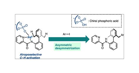 Chiral Phosphoric Acidpalladium Ii Complex Catalyzed Asymmetric