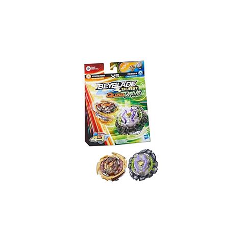 BEYBLADE Burst QuadDrive Destruction Ifritor I7 And Stone Nemesis N7