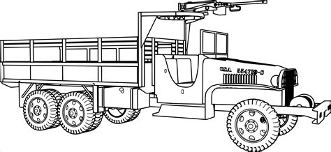Military Coloring Pages 2
