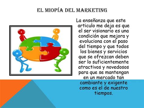 El Miopía Del Marketing Ppt Descargar