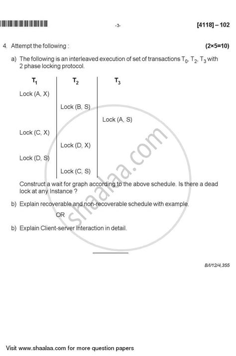 Relational Database Management System Rdbms 2012 2013 B Sc Computer Science Semester 3 Sybsc