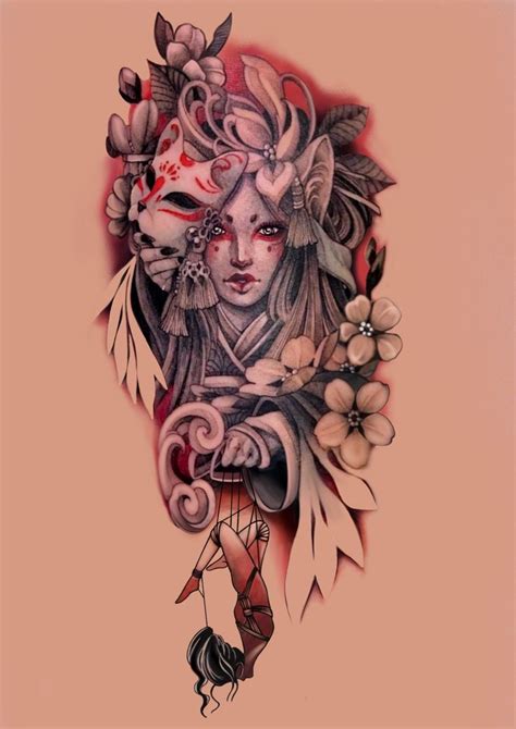 Geisha Tattoo Design Japan Tattoo Design Japanese Tattoo Designs