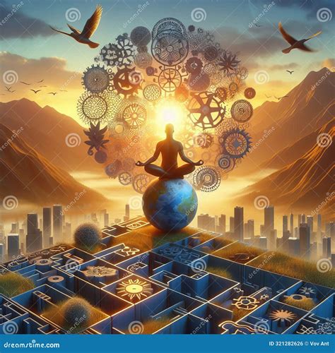 117 74. Cultivating a Sense of Purpose, Meaning, and Fulfillmen Stock