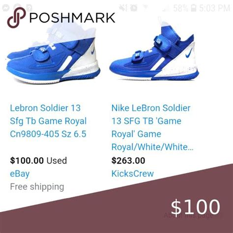 LeBron Soldier 13 SFG TB 'Game Royal | Lebron, Soldier, Nike lebron