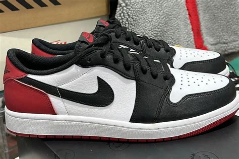 An Overview Of The Air Jordan 1 Low Black Toe Hype Vault