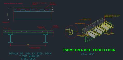 Corte Por Fachada Acero Entrepisos Losacero En DWG 137 62 KB