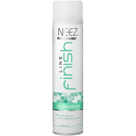 Neez Finish Line Spray Reparador De Pontas Finalizador Capilar 300ml