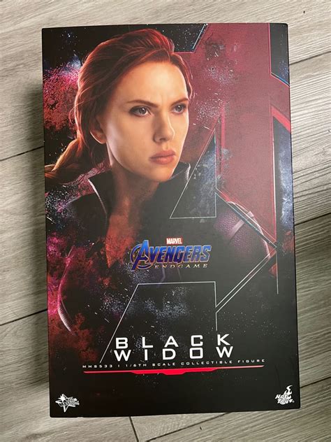 二手 hot toys black widow end game avengers 黑寡婦 興趣及遊戲 玩具 遊戲類 Carousell