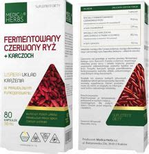 MEDICA HERBS FERMENTOWANY CZERWONY RYŻ KARCZOCH 80 kaps Opinie i