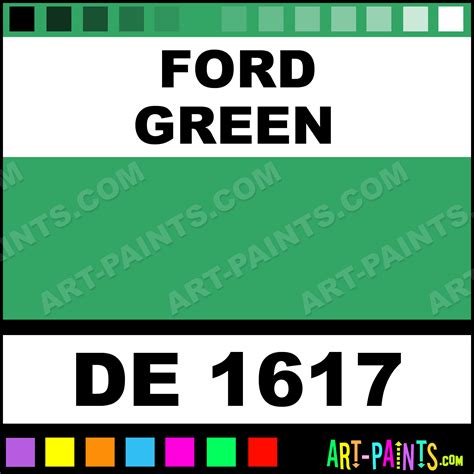 Ford Green Engine Enamel Paints De Ford Green Paint Ford