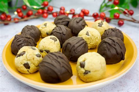 Trufas Veganas Cookie Dough Recetas Veganas Caseras