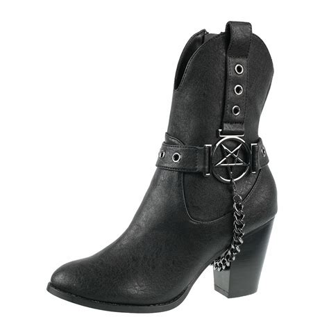 Kowbojskie Buty Damskie KILLSTAR COVEN COWBOY Sklep RockMetalShop Pl