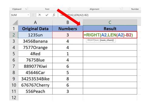 How To Remove Numbers In Excel From The Left Spreadcheaters