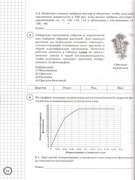 Впр 5 класс биология 2024 распечатать
