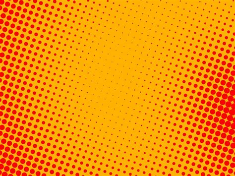 Halftone Orange And Red Comic Book Background Book Background Pop