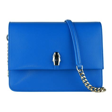 Cavalli Class, Shoulder Bag Niebieski, female, Cavalli Class