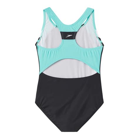 Speedo Girls Infinity Splice One Piece Swimsuit Sportchek