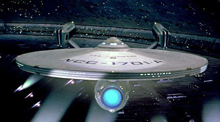 The Starship U S S Enterprise Ncc A In Space Dock Star Trek