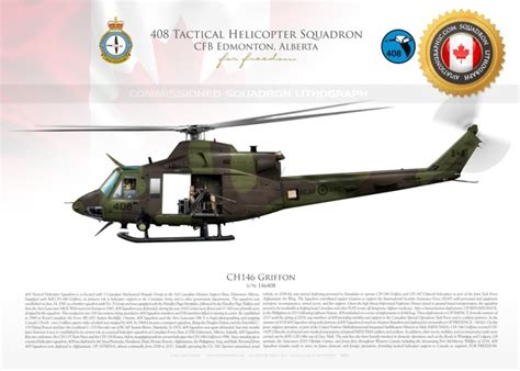 408 Tactical Helicopter Squadron Celebrating Anniversary 40 Off