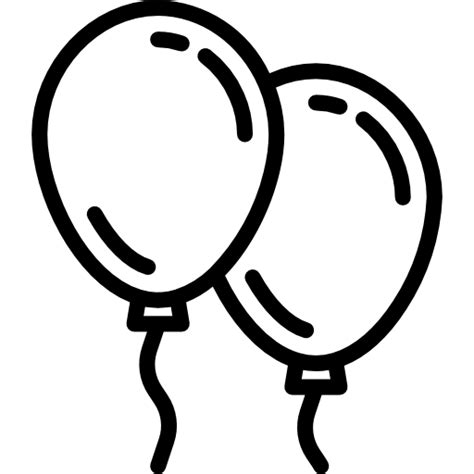 Balloons Free Icon