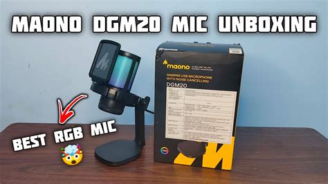 MAONO DGM20 MIC UNBOXING IN TAMIL THE BEST BUDGET MICROPHONE IN TAMIL