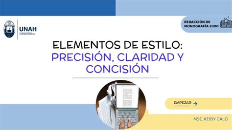 Elementos de estilo precisión claridad y concisión