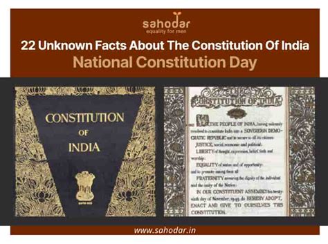 22 Unknown Facts About The Constitution Of India