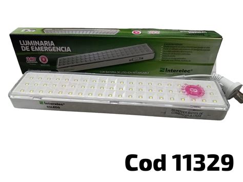 Luz Emergencia Interelec Led Distribuidora Capicua