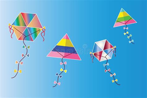 Kites Stock Illustration Illustration Of Artwork Flying 18780924