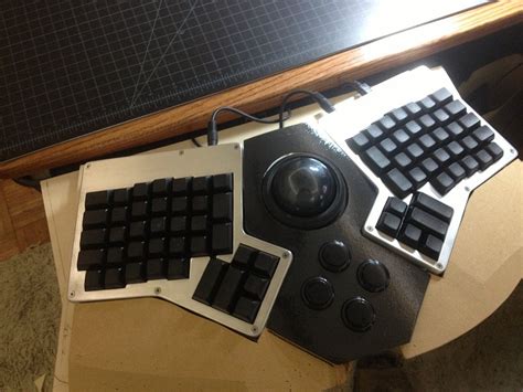 Ergodox Keyboard with Trackball