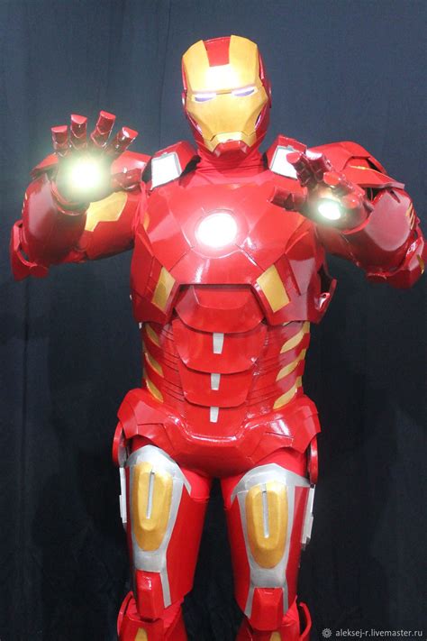 Костюм Железного человека Марк 7 на заказ в интернет-магазине Ярмарка ...