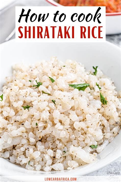 shirataki rice konjac rice  carb africa