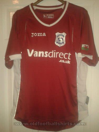 Cardiff City Away Football Shirt 2008 2009 Sponsored By Vans Direct