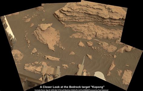 Mars Closer Look At The Cross Bedding On Kopong Flickr