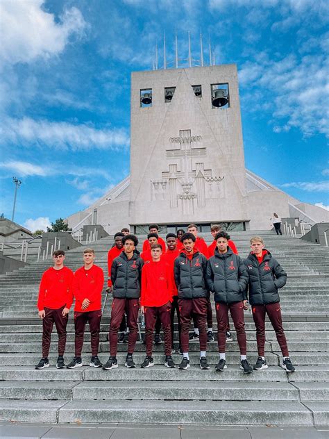 Liverpool FC — Academy players learn about the culture and history of ...