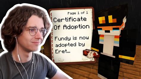 Eret Shows Fundy Document To His Adoption That Never Happened Dream