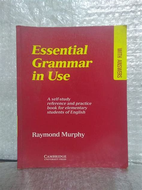Essential Grammar In Use - Raymond Murphy - Seboterapia - Livros