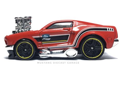 Hot Wheels Mustang Series Tooned สแดง