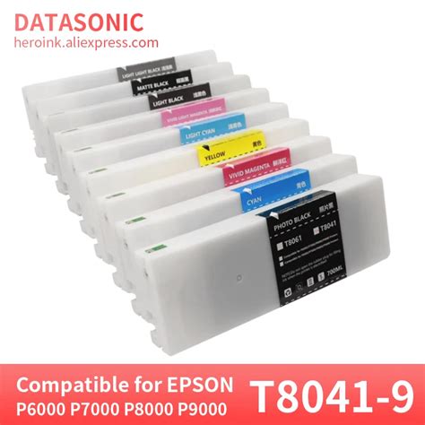 Cartucho De Tinta Compat Vel Para Epson SureColor Cheio De Tinta Vers O