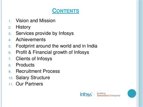 Infosys Ppt